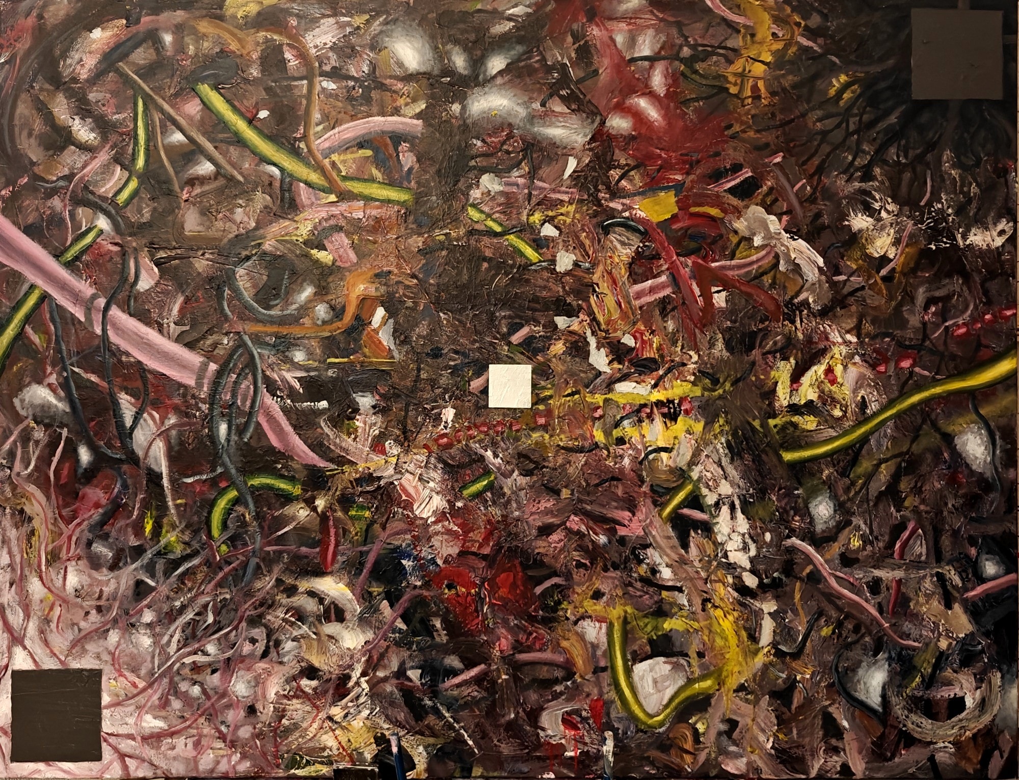 Lots of swirls, artwork by Edward Stewart